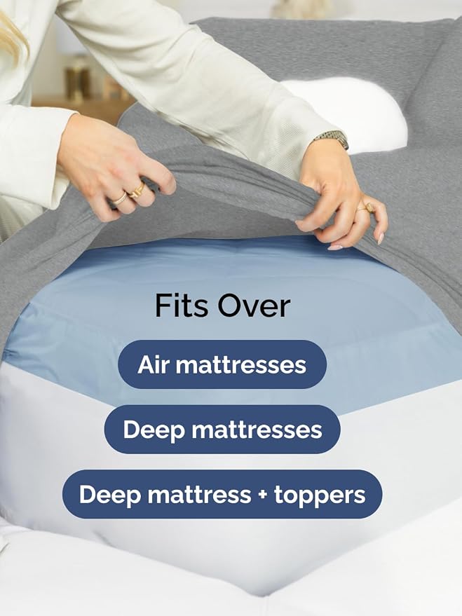 Extra Deep Cal King Fitted Sheet - Image 6