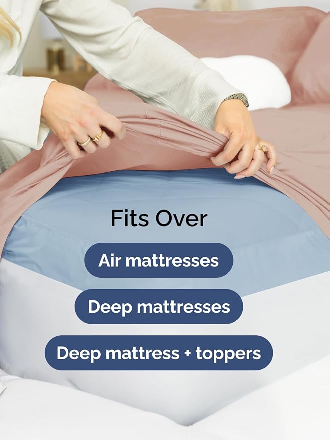 Extra Deep Cal King Fitted Sheet - Image 6