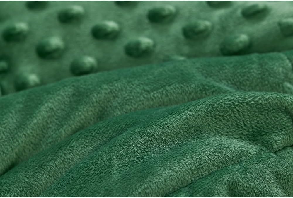 TONGDADA Minky Weighted Blanket | 40''x60'', 10lbs | Cozy and Soft Minky - Image 9