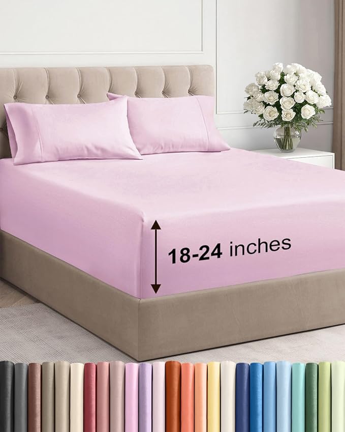 Extra Deep King Sheet Set by CGKUnlimited
