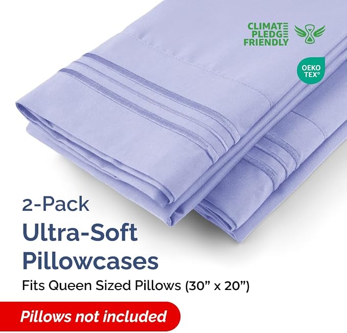 Queen Pillow Cases Set of 2 - Image 2