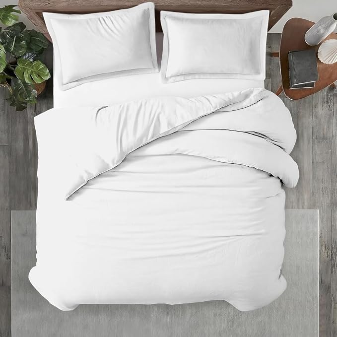 Kotton Culture 1 Pc California King Duvet Cover Only-100% Egyptian Cotton 600 by KottonCulture