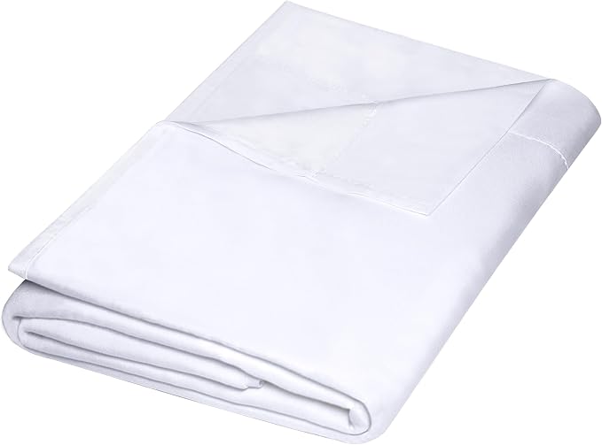 ZPECC Full Flat Sheet Only 1 Pack, Durable White Top Bed Sheets Hypoallergenic by ZPECC-ABrandThatHasBeenFocusedOnBabyProductsFor18Years