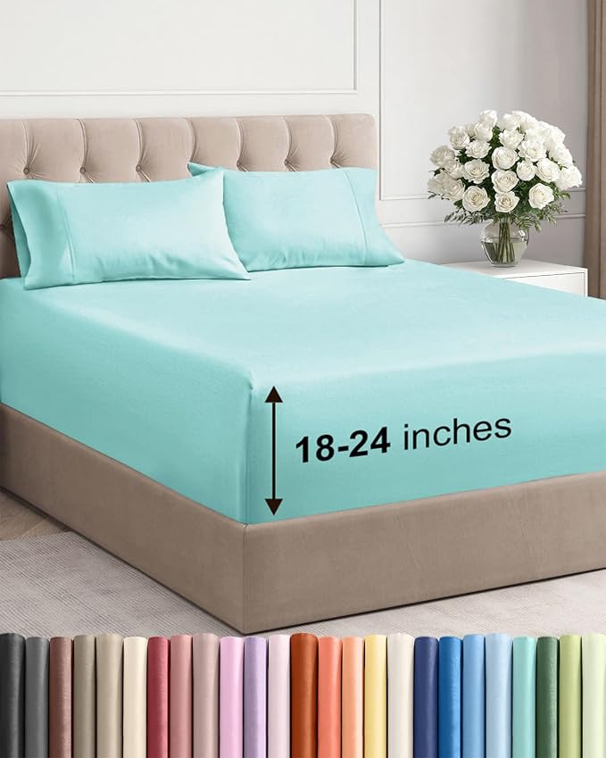 Extra Deep King Sheet Set by CGKUnlimited
