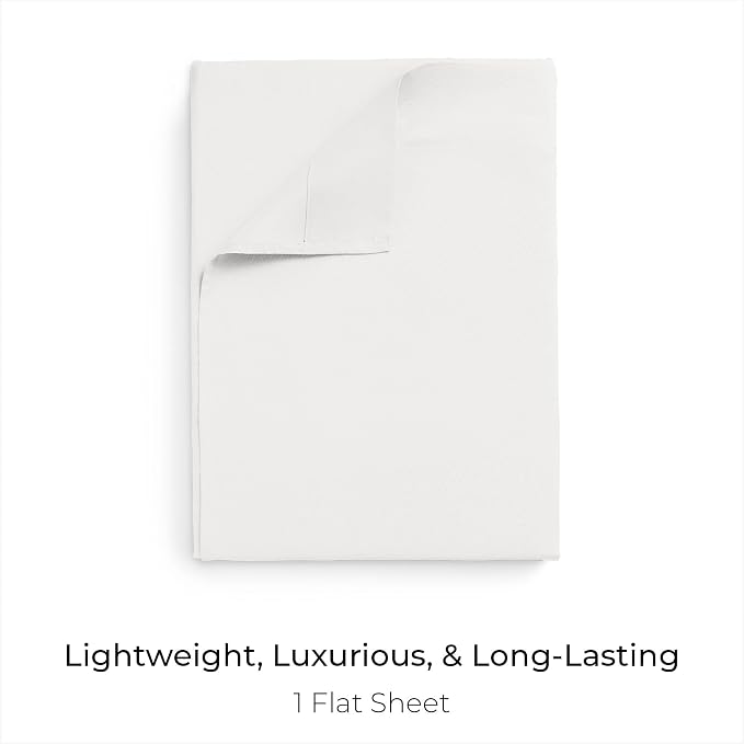 Mellanni California King Size Flat Sheet - Image 2