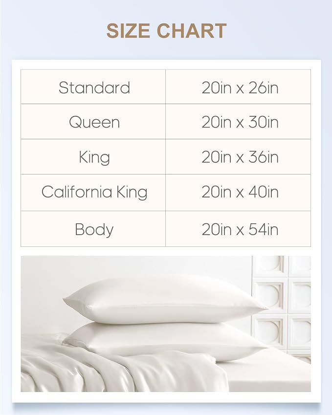 THXSILK Set of 2 Silk Pillowcase - Image 9
