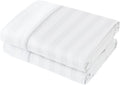 Flat Sheet Only 2 Pack, King Size 400 Thread Count 100% Egyptian Cotton Flat by ShunjieHome
