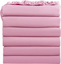 FreshCulture Queen Fitted Sheets, Bulk Pack of 6, Deep Pocket, Soft Microfiber by FreshCulture