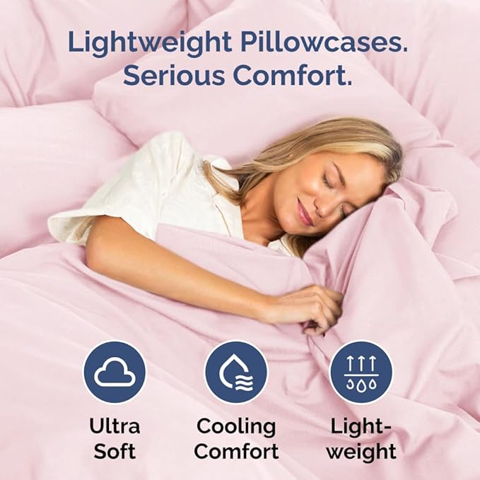 Body Pillowcases Set of 2-20x54 Long Body Pillow Case - Image 3