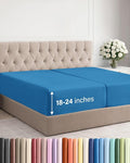 Extra Deep Split King Fitted Sheet by CGKUnlimited