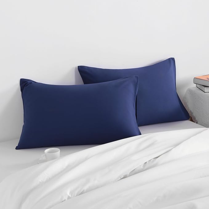 NTBAY King Pillow Cases Set of 2, 2 Pack Brushed Microfiber 20x36 Pillow Cases - Image 2