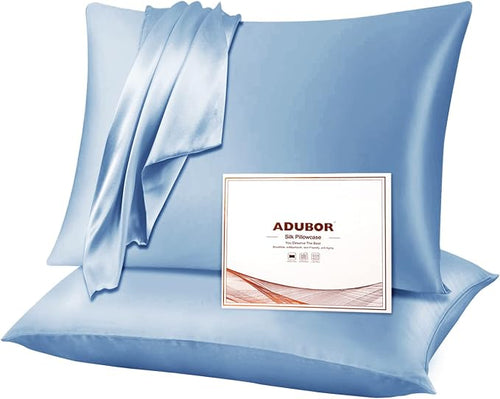 Adubor Silk Pillowcase 2 Pack for Hair and Skin by Adubor