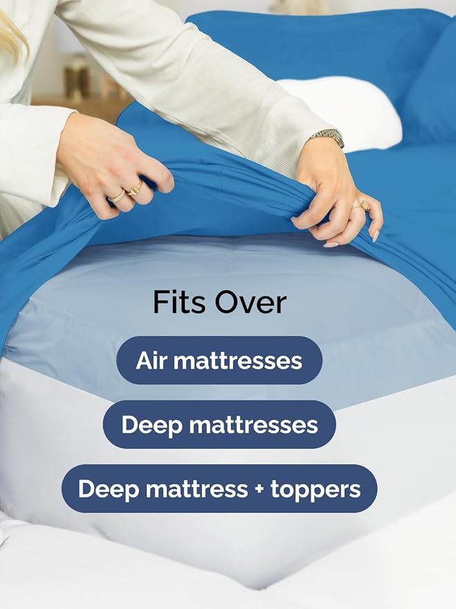 Extra Deep Twin Sheet Set - Image 6