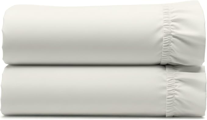 2 Fitted Sheet for Queen Size Bed, 400 Thread Count 100% Cotton Sateen by CaliforniaDesignDen