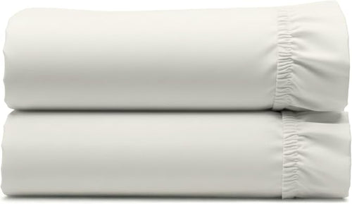 2 Fitted Sheet for Queen Size Bed, 400 Thread Count 100% Cotton Sateen by CaliforniaDesignDen
