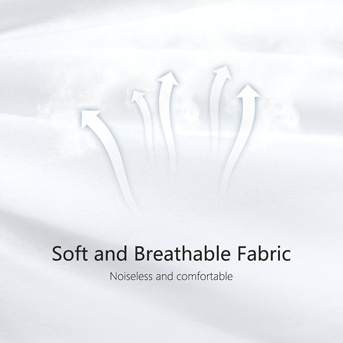 TEXARTIST Premium 2100 Series Full Comforter All Season Breathable White - Image 4