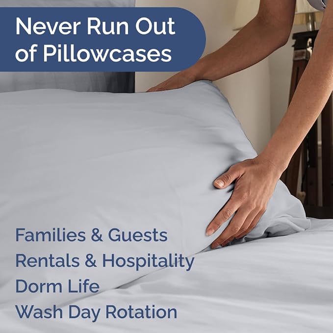 Queen Pillow Cases Set of 10 - Image 5