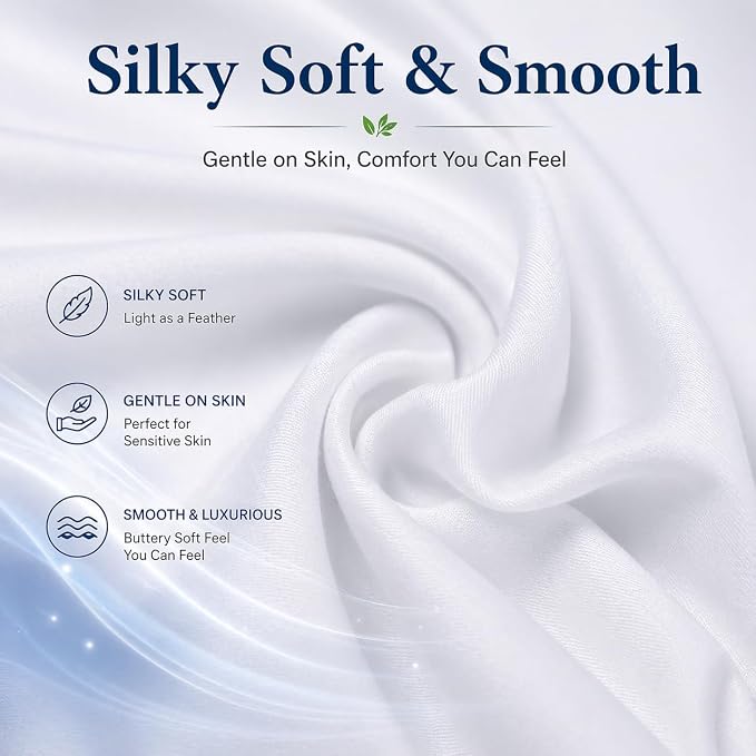evoLive 100% Rayon Derived from Bamboo Cooling Breathable Body Pillow - Image 4