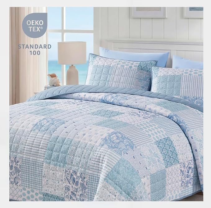 CASAAGUSTO King Size Quilt Set - Image 3