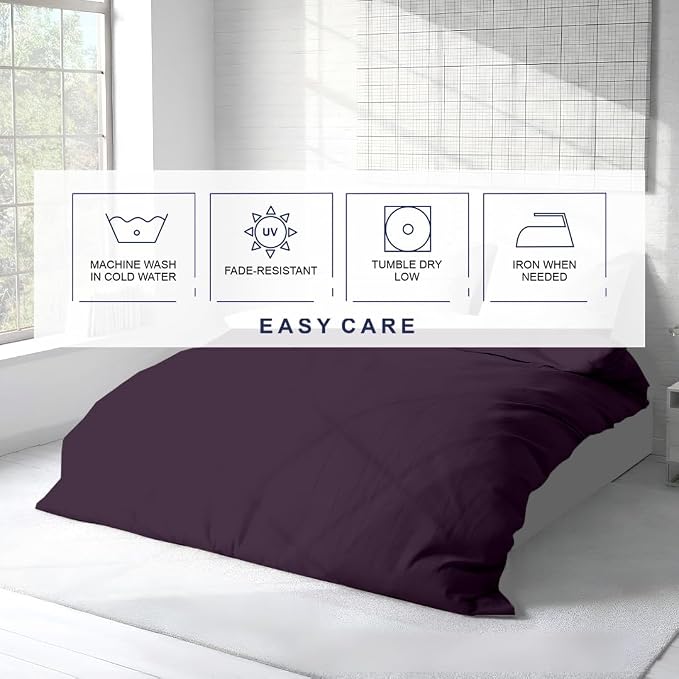 Kotton Culture 1 Pc California King Duvet Cover Only-100% Egyptian Cotton 600 - Image 6