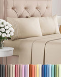 Cal King Size 4 Piece Sheet Set by CGKUnlimited