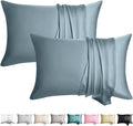 100% Silk Pillowcase for Hair and Skin Toddler Size 2 Pack Mulberry Silk Pillow by WLOSJ