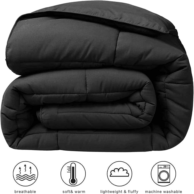 COHOME Premium Twin XL Size Comforter, All-Season Quilted Down Alternative - Image 2