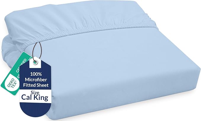 Royale Linens Fitted Sheet California King by ROYALELINENS