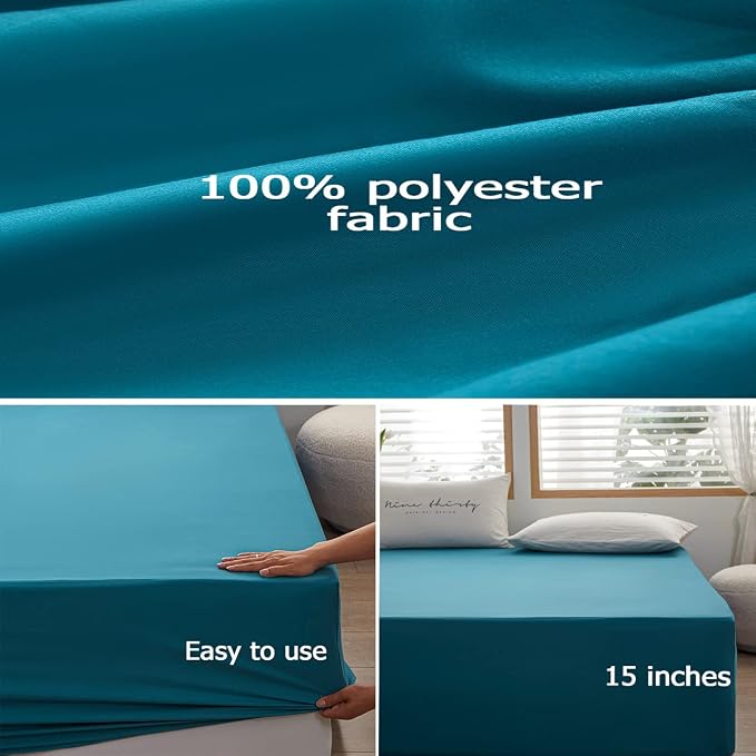 Bedding Twin Size Fitted Sheet Only - Image 3
