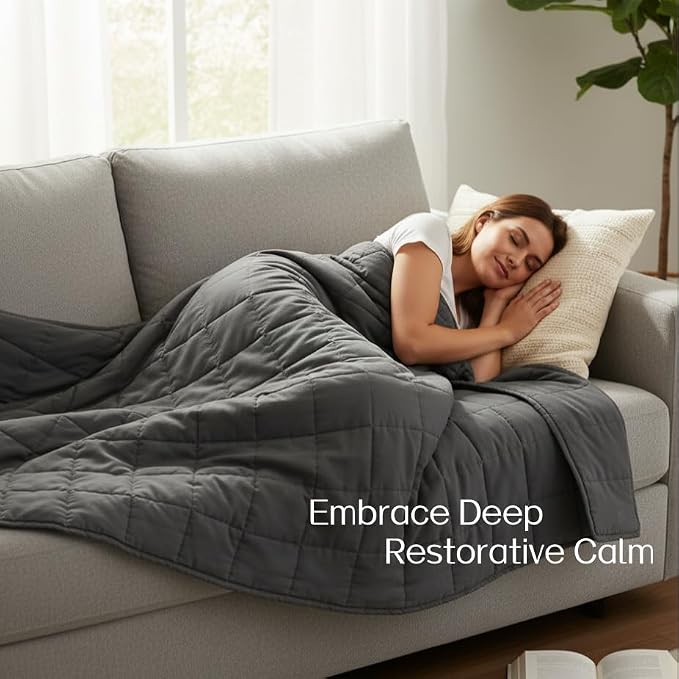 RJOP Weighted Blanket 10lbs 48"x72" Full Size - Image 5