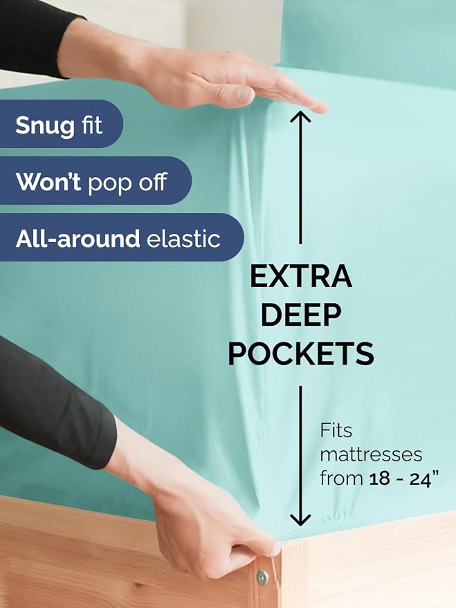 Extra Deep King Sheet Set - Image 3