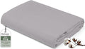 Royale Linens 100% Organic Cotton King Flat Sheet Only by ROYALELINENS