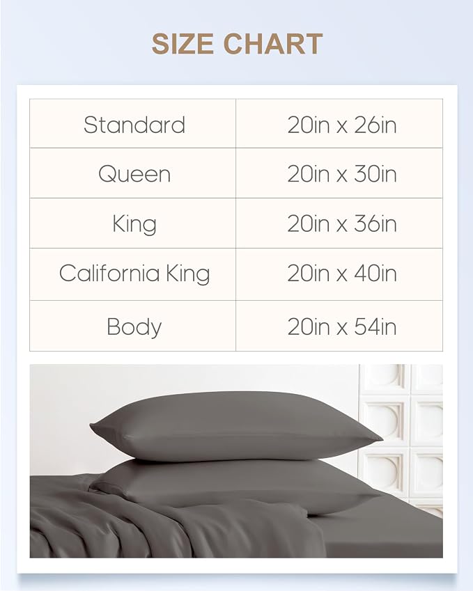 THXSILK Set of 2 100% Mulberry Silk Pillowcases - Image 9