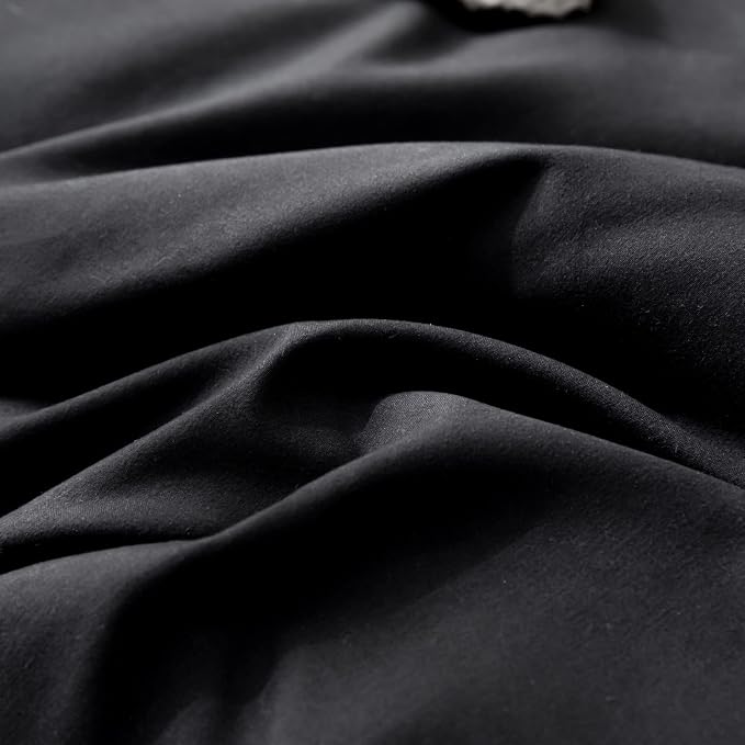 ROSGONIA Black Twin Comforter Set - Image 7