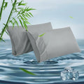 King Pillowcases, Cooling Viscose from Bamboo Pillow Covers by ParkdenyMattressProtector