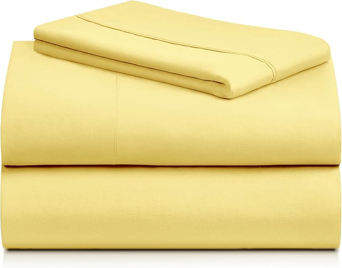 LuxClub 3 PC Twin Sheet Set, Deep Pockets Wrinkle Free Cooling Bed Sheets Hotel - Image 8
