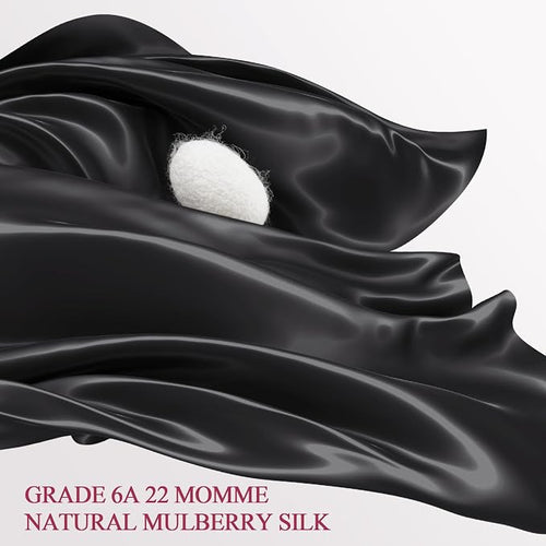 100% Silk Pillow Cases 2 Pack Standard Size Mulberry Silk Pillowcase Set of 2 - Image 2