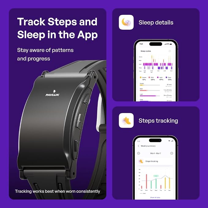 Pavlok 3 Sports – App-Controlled Silent Alarm & Habit Trainer Wearable – - Image 6