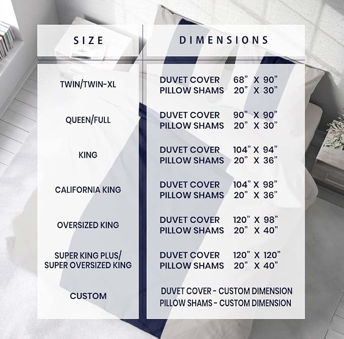 Kotton Culture 3 Pc King Size Duvet Cover Set- 100% Egyptian Cotton 600 Thread - Image 3