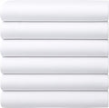 GOLD TEXTILES Queen Flat Sheet 12 Pack – Brushed Microfiber Top Sheets by GOLDTEXTILES