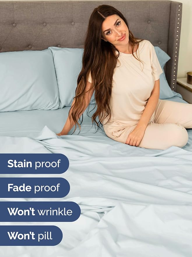Extra Deep Twin Sheet Set - Image 4