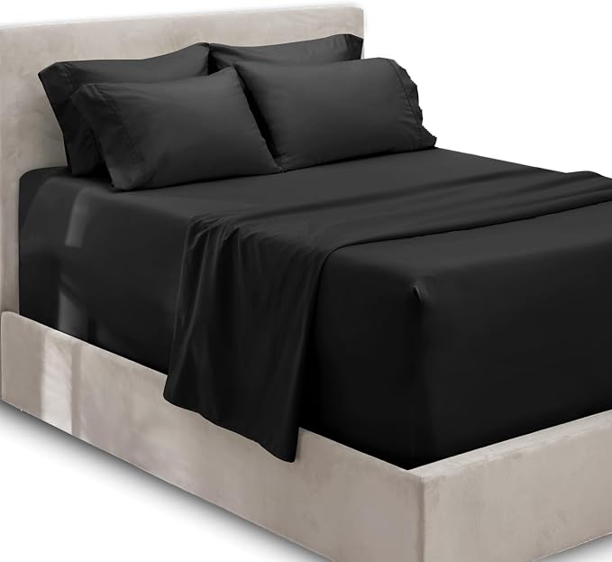 Hearth & Harbor Extra Deep Pocket Queen Sheets Sets by HearthHarbor