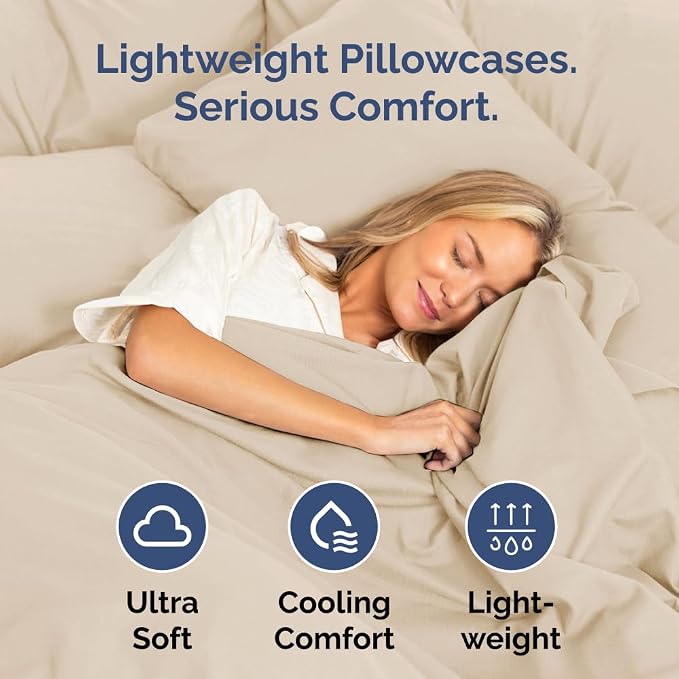 Body Pillowcases Set of 4-20x54 Long Body Pillow Case - Image 3