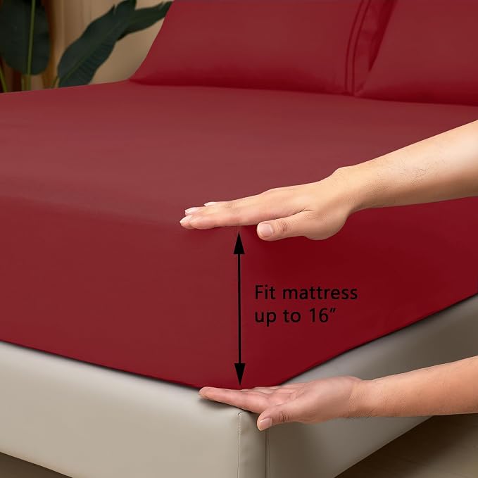 Mejoroom Queen Size Sheet Set - Image 3