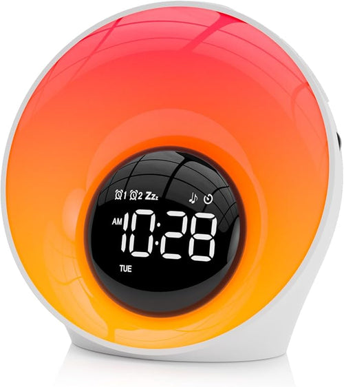 AFEXOA Wake Up Light Sunrise Alarm Clock by AFEXOA