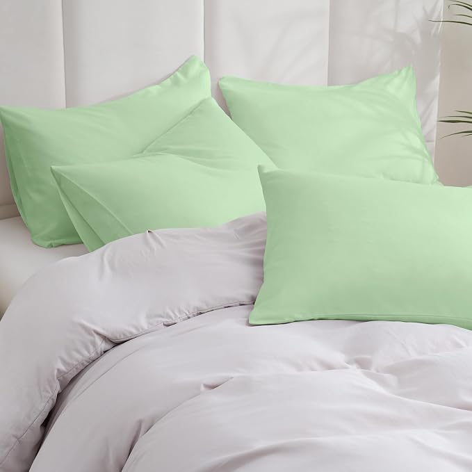 ZPECC Pillow Cases Queen Size Set of 4, 20x30 Envelope Closure Pillowcases - Image 2