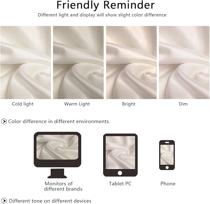 Mulberry Silk Pillowcase Standard Size Cooling Anti-Acne Hidden Zipper Navy Blue - Image 8