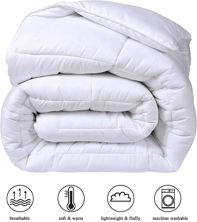 COHOME Premium Twin XL Size Cooling Comforter, All-Season Quilted Down - Image 2