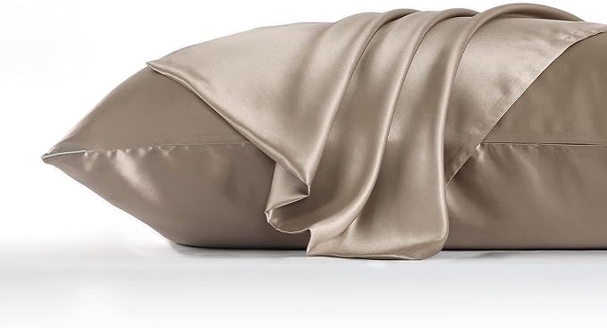 DISANGNI Silk Set: 22 Momme 100% Natural Mulberry Silk Pillow Case & Eye Mask - Image 7