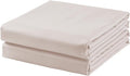2-Pack Cotton Queen Flat Sheet Only, 600 Thread Count 100% Egyptian Cotton Top by ZaizaiHome